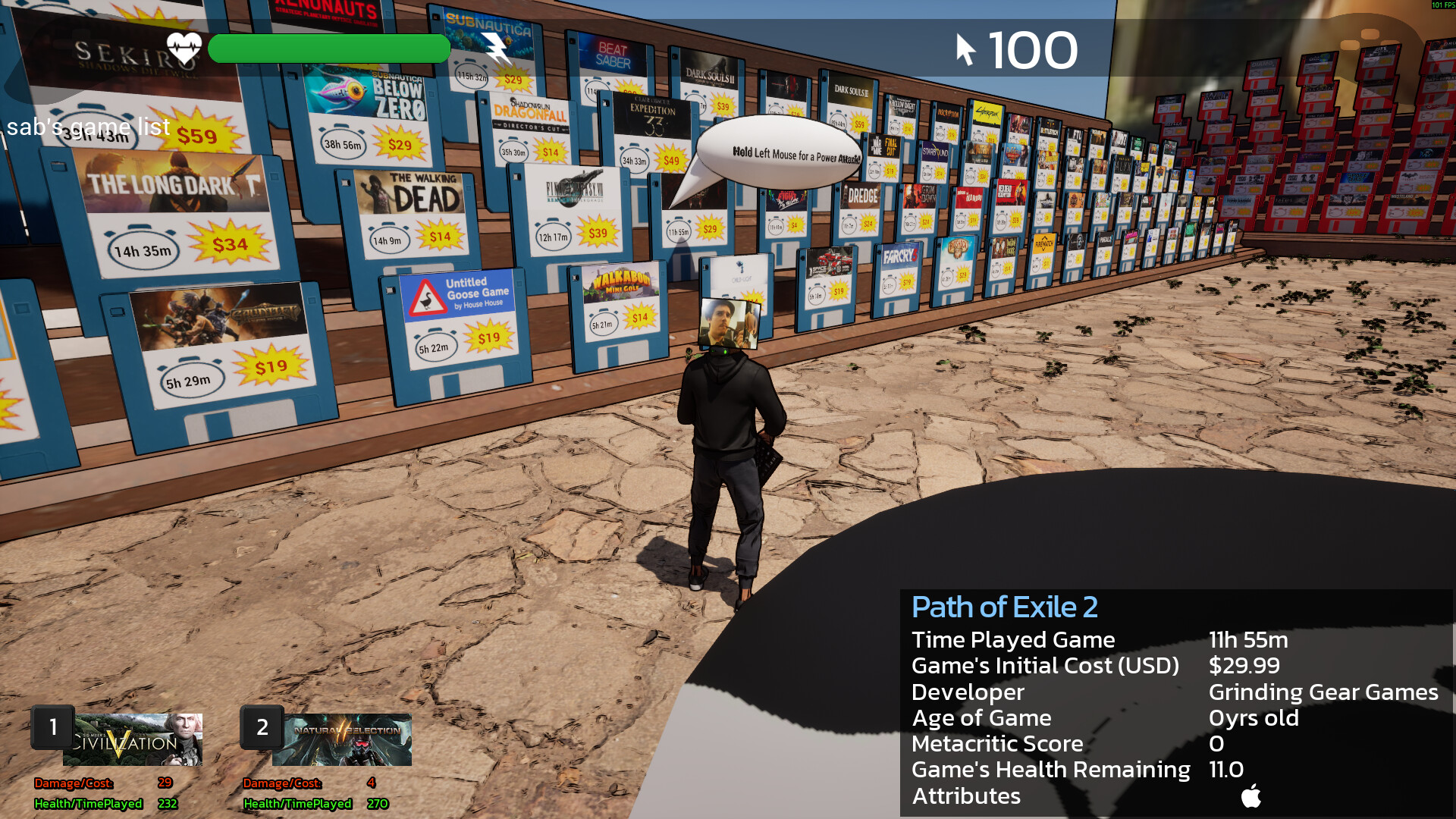 Game Quest: The Backlog Battler Turns Your Steam Backlog Into Enemies