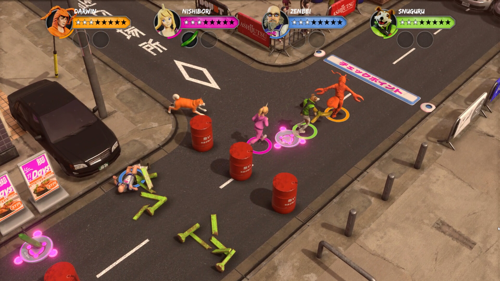 Official screenshot for the game Nippon Marathon 2: Daijoubu