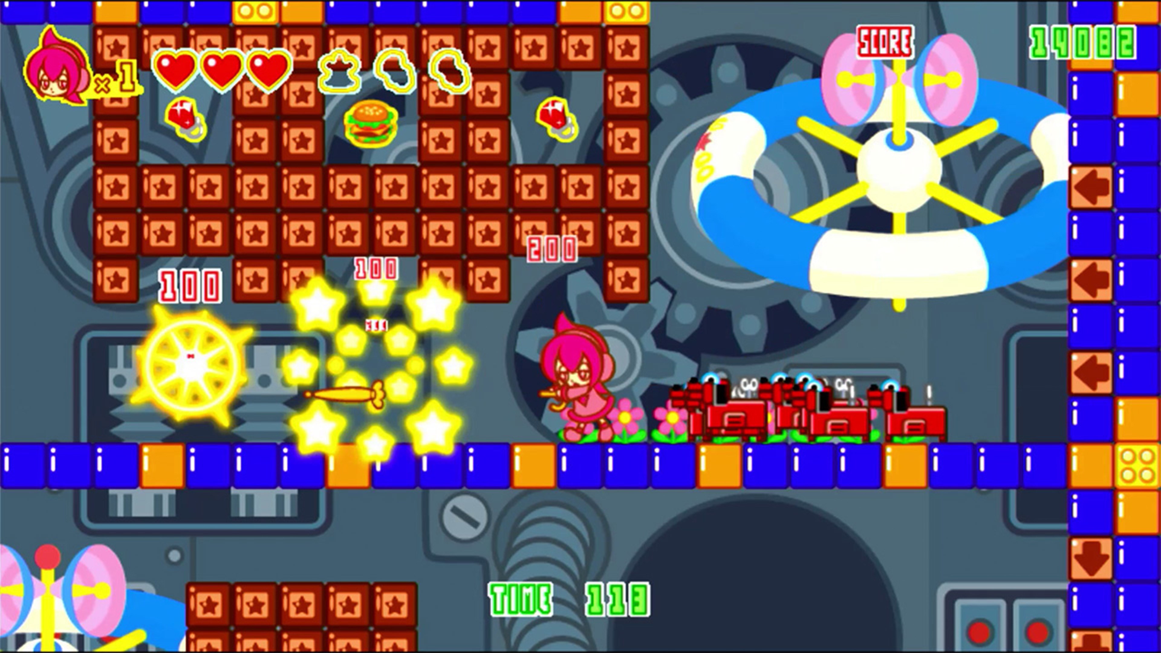 Official screenshot for the game Parasol Superstars