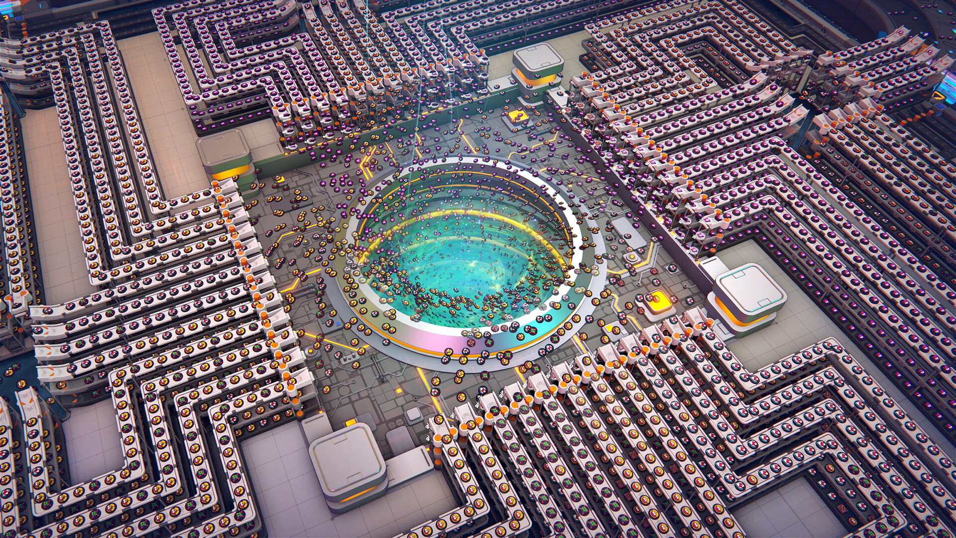 Official screenshot of the game shapez 2