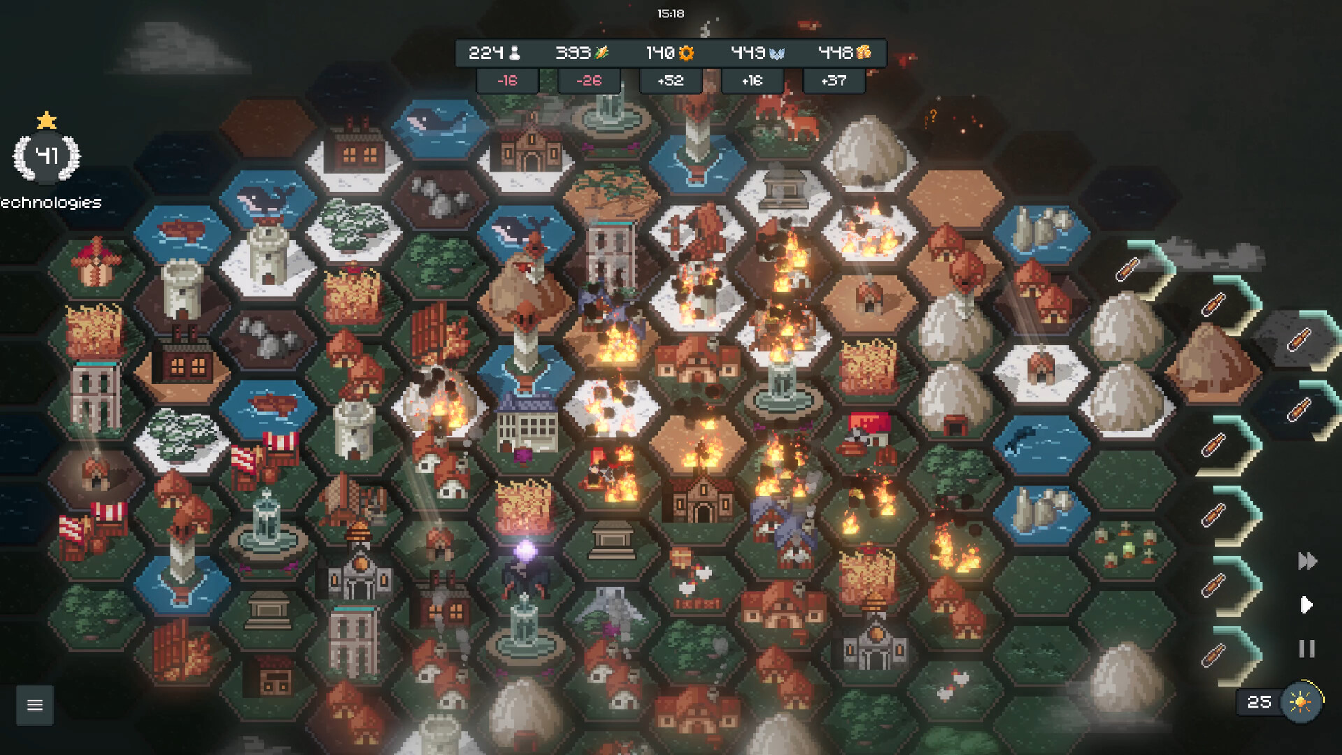 Official screenshot for the game TownsFolk