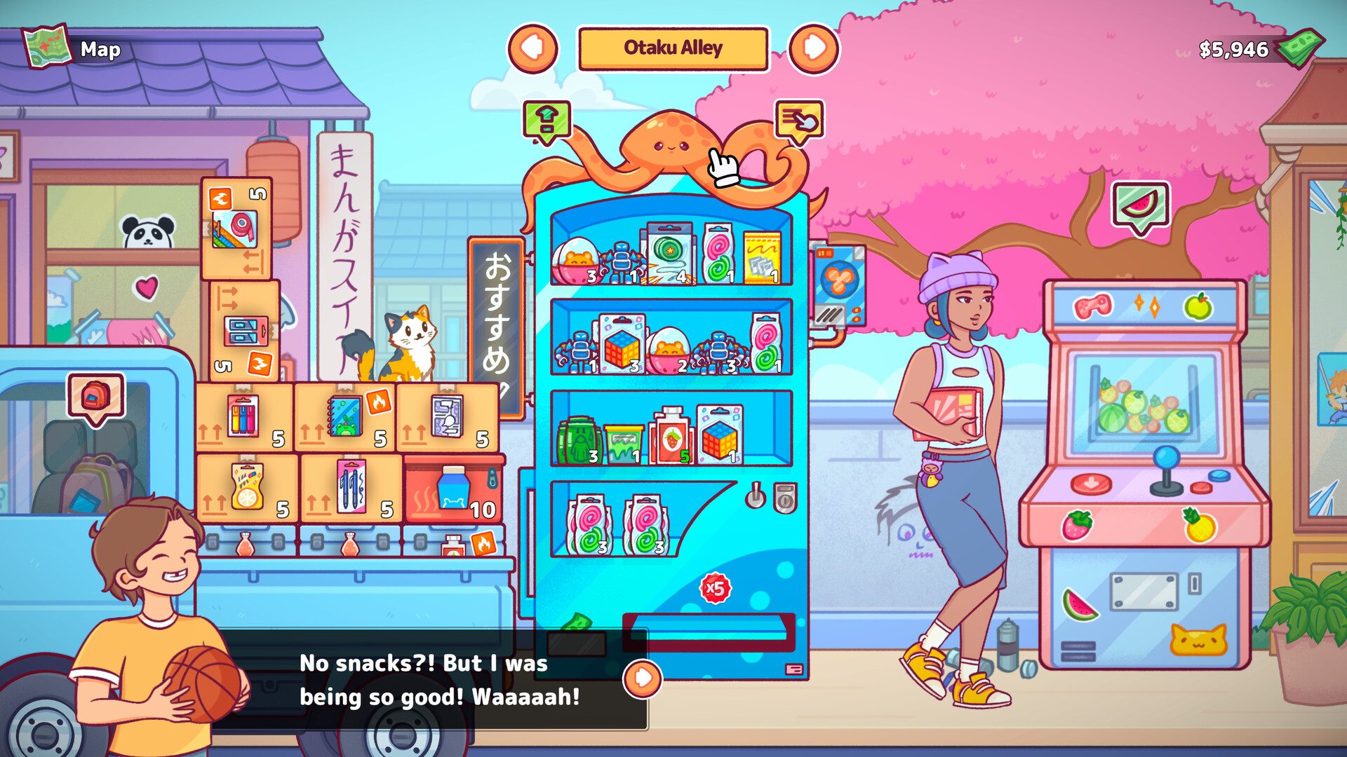 Official screenshot of the game Vending Machine Co.