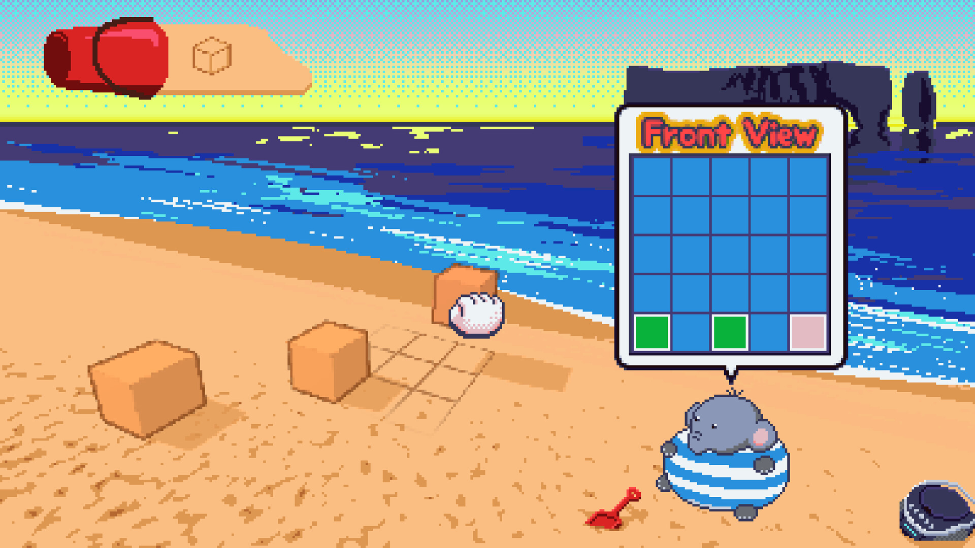 Official screenshot of the game Elfie: A Sand Plan