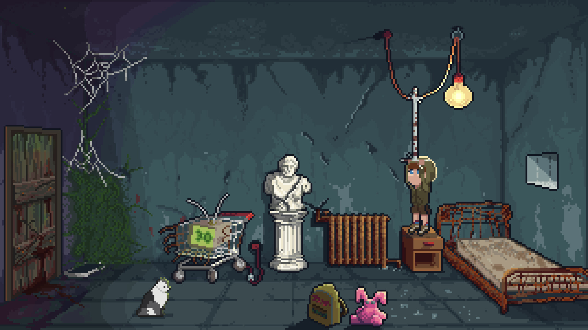 Official screenshot of the game Luna's Room