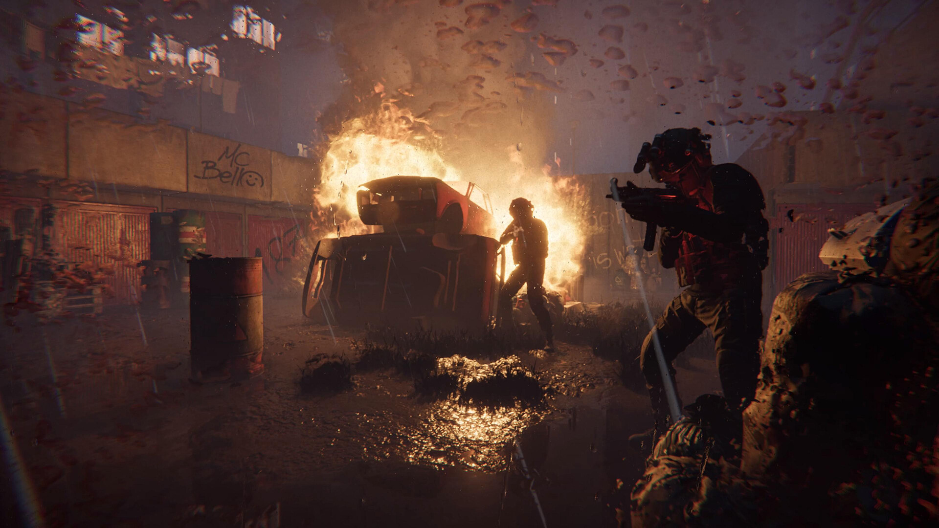 Official screenshot of the game A.A.U. Black Site